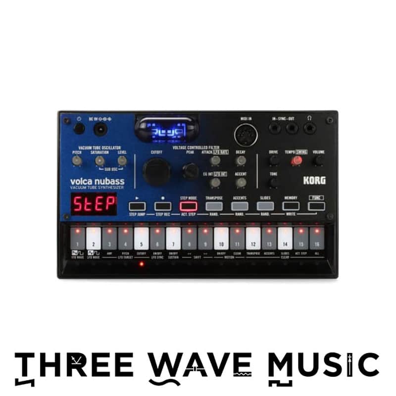 Korg Volca Nubass - Vacuum Tube Synthesizer [Three Wave Music] image 1