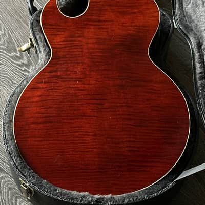 1997 Gibson L-4 CES Winered Spruce Top Figured Maple Back & Sides image 5