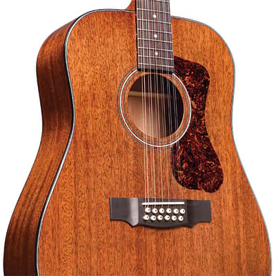 Guild D-1212 - 12 String Dreadnought Guitar - Natural - with Guild Premium Gig Bag image 6
