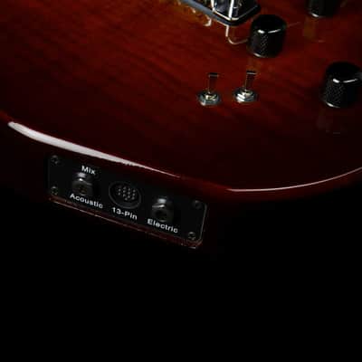 Godin 028672 xtSA  - Synth Access - 3 Voice  Light Burst Flame - Electric Guitar Made In Canada image 10