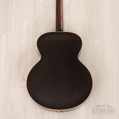 1954 Gibson L-48 Vintage Archtop Acoustic Guitar w/ K&K Pickup, Case image 3