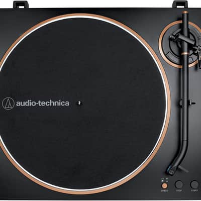 Audio-Technica #AT-LP70X-BZ Fully Automatic Belt-Driven Turntable - Black and Bronze - ATLP70X image 3