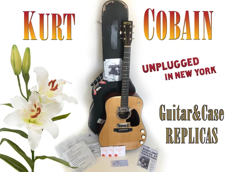 Kurt Cobain MTV Unplugged Guitar & Case Replicas image 1