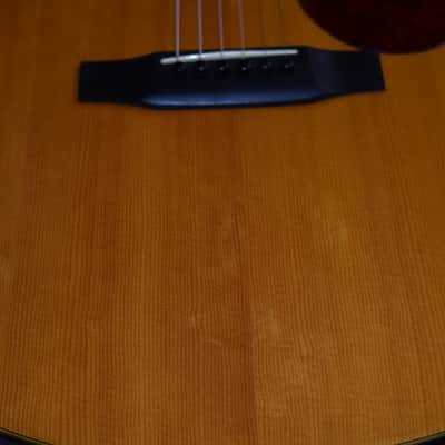 G.W. Barry Grand Concert/OOOO body/[OM depth] | 1993 | Flame Maple /Ebony & Sitka Spruce | Signed G.W. Barry image 7