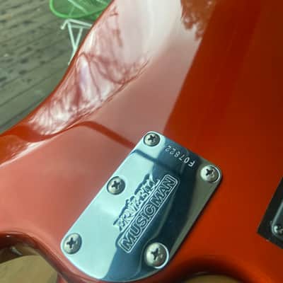 2003 Ernie Ball Music Man Bongo 4 HH - Lava Pearl image 23