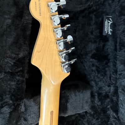 Fender American Deluxe Stratocaster with Rosewood Fretboard 2002 - 2003 - Aged Cherry Burst image 10