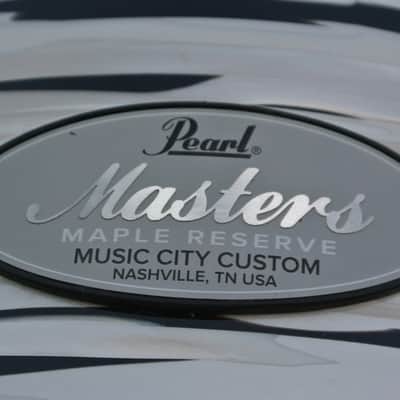 DREAM SET! PEARL MASTERS MAPLE RESERVE MUSIC CITY CUSTOM 7 PC DRUM SET! LOT RK711 image 3