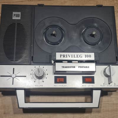 Privileg 100 (Crowncorder CTR 5300) Portable Tape Recorder image 2