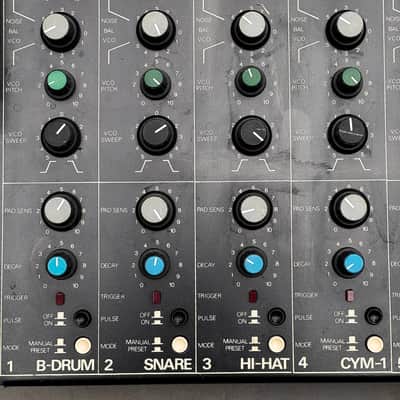 M&A ( Ultimate Percussion ) Electronic Percussion Synthesizer K2 1984 - Black image 4