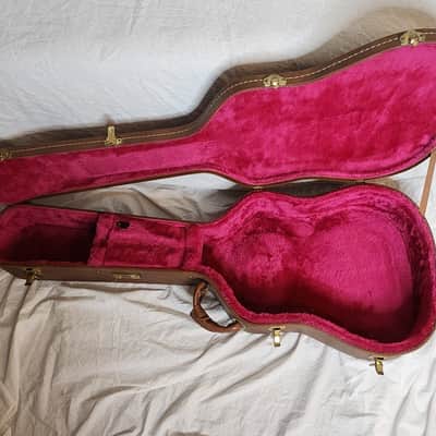 Gibson J-45 Acoustic Guitar Case 1990s - Brown image 5