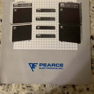 Pearce Amp Catalog 1987 G1A G1B G1C A1 BC1 image 1