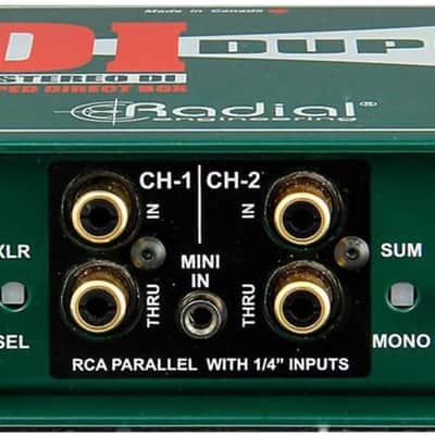 Radial JDI Duplex mk4 Stereo Direct Box image 2