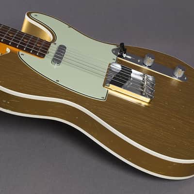 Fender Custom Shop Telecaster 1960 Custom JRN/CC Aztec Gold image 3