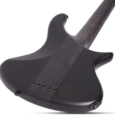 Schecter Stiletto-5 Stealth Pro LH - Satin Black (2274) image 6