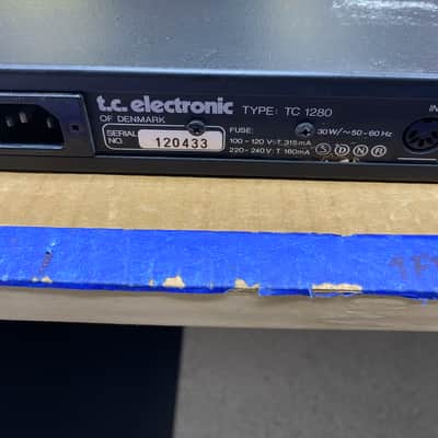 Immagine TC Electronic  1280 Stereo Digital Audio Delay Vintage Rare Rack Effect - 11