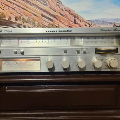 Marantz SR 2000 Early 80's - Silver / Wood image 2