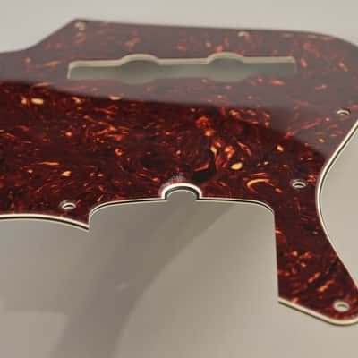 Genuine Fender Tortoise Shell 10-Hole Standard Jazz Bass Pickguard ~MINT~ image 11