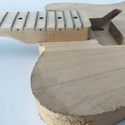 Harley Benton Guitar Tele Style Maple Neck, with Body image 8