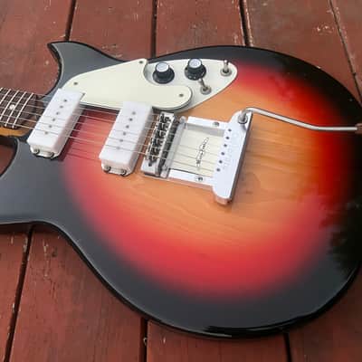 1969 Micro-Frets Signature Sunburst with case image 1