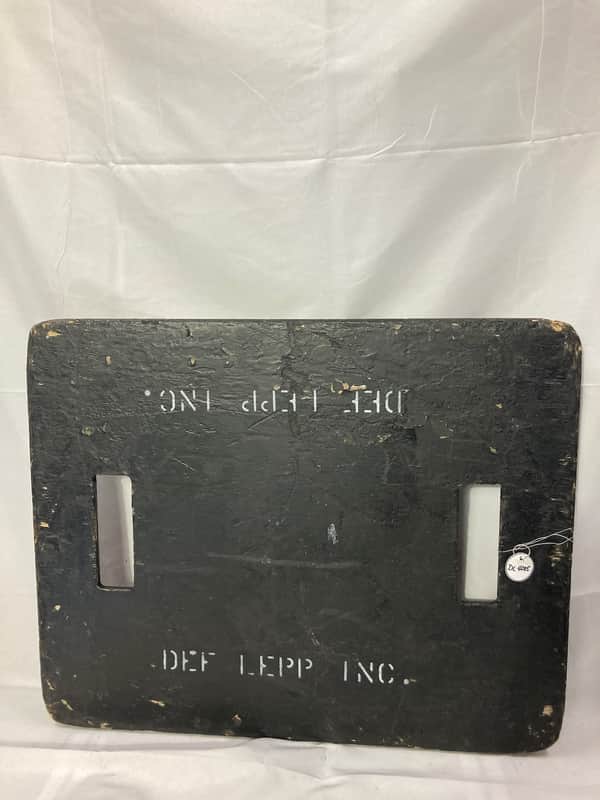 Def Leppard, Sub Woofer Cover Wall Hanging 1980's image 1