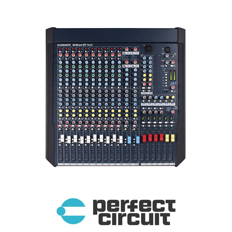 Allen & Heath MixWizard WZ4 14:4:2 14-Input 4-Group Mixer | Reverb