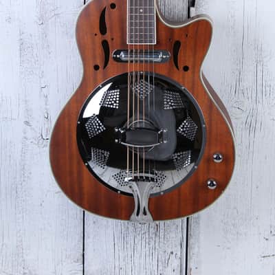 Dean CE Resonator Cutaway Acoustic Electric Resonator Guitar Natural RCE NM image 3