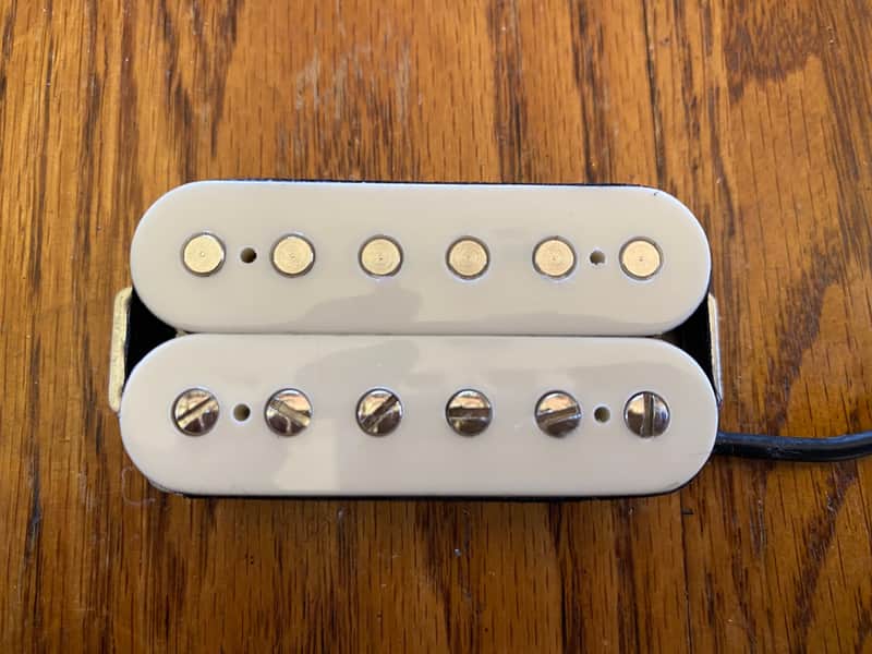 Fender Player Strat Bridge or Neck Humbucker Pickup Alnico 2 White 7.6k image 1