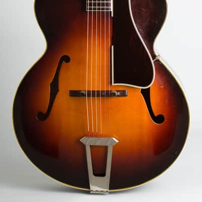 Gibson L-7 Arch Top Acoustic Guitar (1948), ser. #A-1458, black hard shell case. image 3