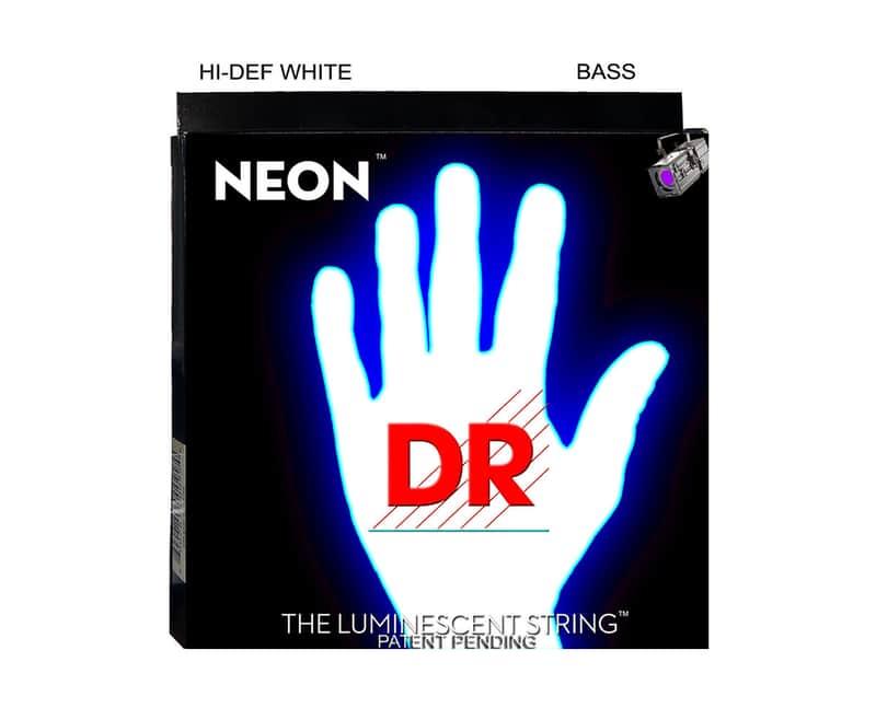 DR NWB5-45 Hi-Def Neon 5-String Bass Strings - Medium (45-125) image 1