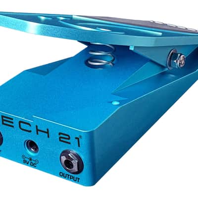 Tech 21 Killer Blue Wail Bass Wah 2025 - Blue image 1