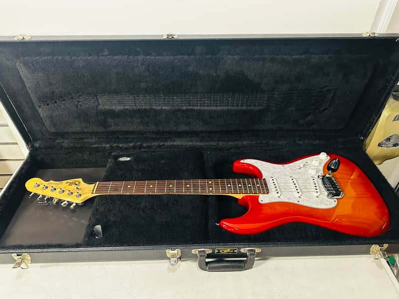 G&L USA Legacy Custom-Build 2012 - Cherryburst image 1