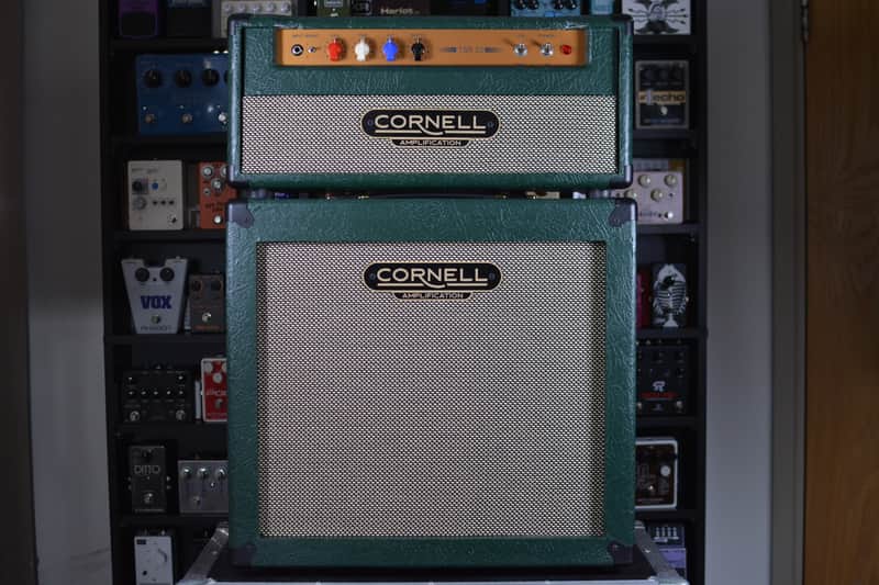 Cornell TSR20 Head and 1/12 Cabinet 2024 - British Racing Green Tolex image 1