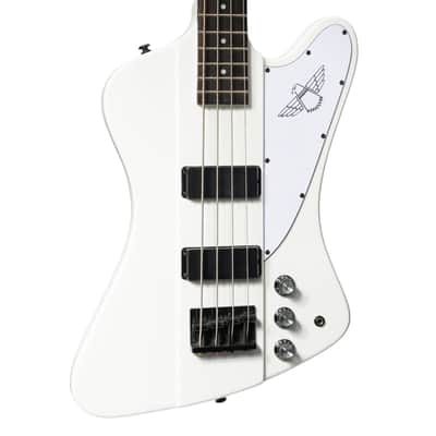 Tokai 'Traditional Series' TB-65 T-Bird Style Bass Guitar (Snow White) image 7