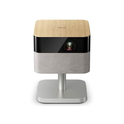 Epson Lifestudio Flex Plus 4K PRO-UHD 3-Chip 3LCD Wireless Smart Portable Projector, Silver image 1