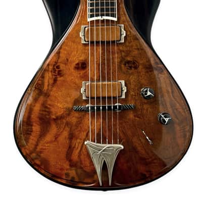 Jesselli Guitars Modernaire Circa 1989-1990 Natural Walnut & Ebony (Authorized Jesselli Dealer) *Final price drop* image 3