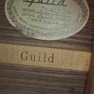 Guild USA DV-52 1995 - 2000 - Natural Satin image 4