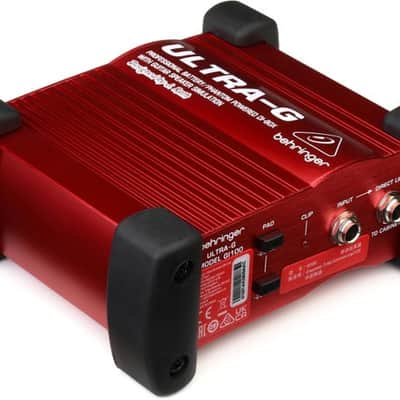 Behringer Ultra-G GI100 1-channel Active Guitar Direct Box image 3