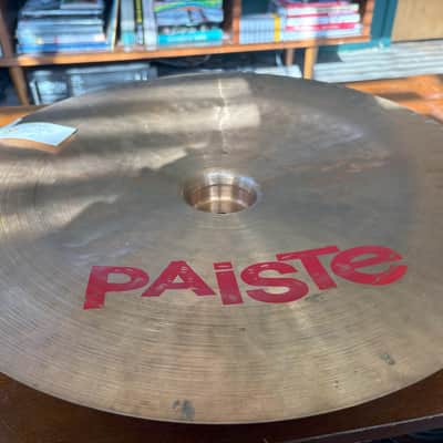 Paiste 2002 China Crash 18" 1980's - Brilliant image 6