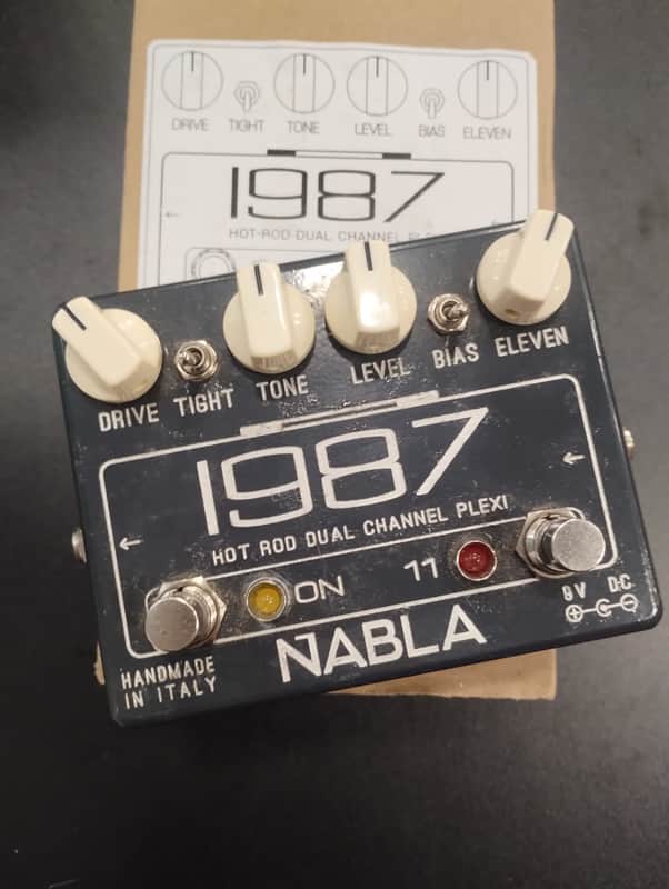 Nabla 1987 (VOLTA) Dual Channel Hot Rod Plexi - Made in Italy image 1