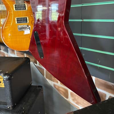Gibson Explorer ‘76 Reissue Cherry Red 2012 Electric Guitar image 21