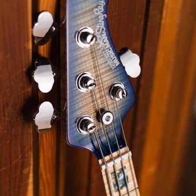 2025 Ernie Ball Music Man BFR StingRay Special 4 H - Paua Blue Burst (#66 of 150) image 3
