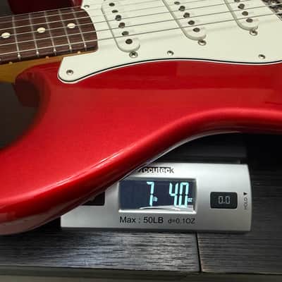 1999 Fender ST62-58US Reissue Candy Apple Red - MIJ w USA-made Custom Shop black bobbin 57/62 single coils. Dark slab rosewood fretboard. image 18
