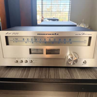 Marantz 2020 1978 - Brushed stainless steel image 3