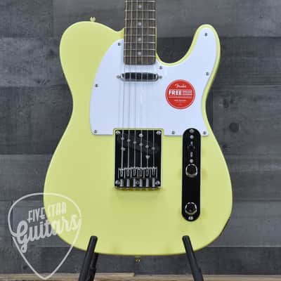Mint Squier Sonic Telecaster - Canary Yellow image 10