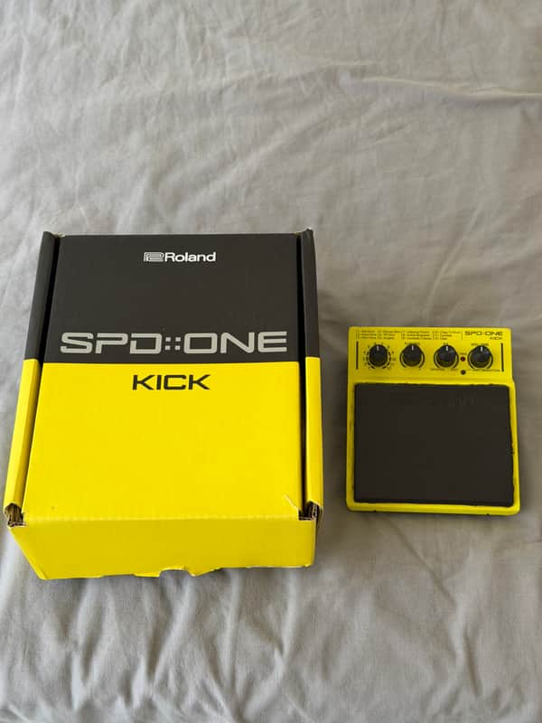 Roland SPD::One Kick Digital Percussion Pad 2010s - Yellow image 1