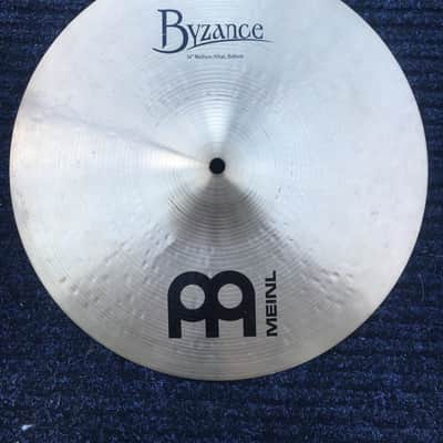 Meinl Byzance 14" Traditional Medium Hi-Hat Pair image 5