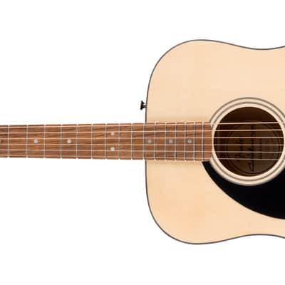 Fender California Standard Redondo Lefty LH Spruce Top Black Pickguard Natural image 1