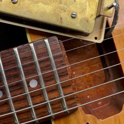 Hamer Sunburst from 1979 in Natural with original Hardcase image 6