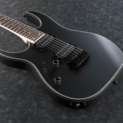 IBANEZ RG421EX-BKF E-Gitarre black flat image 4