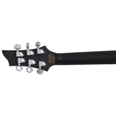 Schecter Damien Platinum-6 FR S guitar in Satin Black B-Stock 1073 image 7